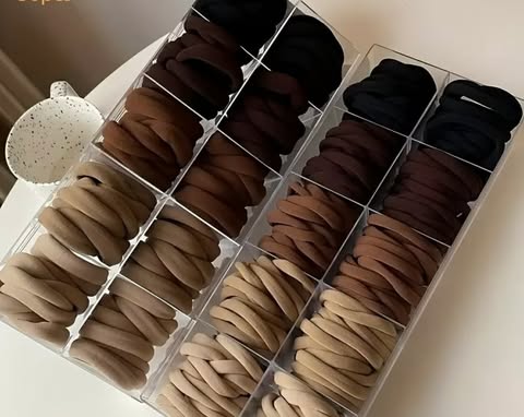 Zestaw 30 sztuk gumek do włosów mix